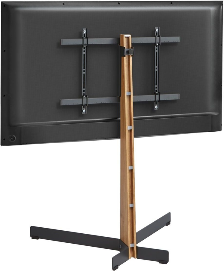 TVS 3695 | tv vloerstandaard | Eikenhoud & staal | 40-77" 19